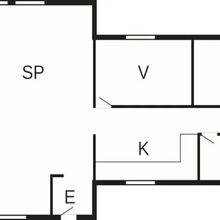 Σπίτι διακοπών 4 Person In *
